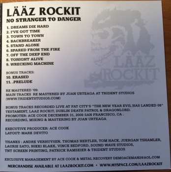 CD Laaz Rockit: No Stranger To Danger