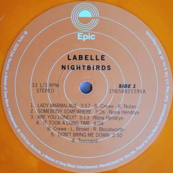 LP LaBelle: Nightbirds CLR