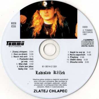 CD Ladislav Křížek: Zlatej Chlapec