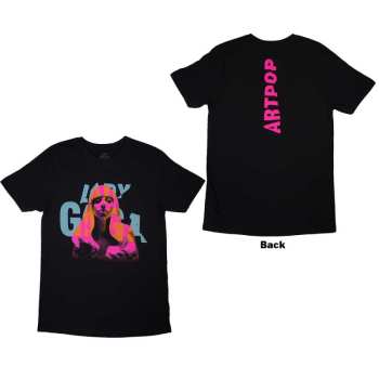 Mercancía Lady Gaga: Lady Gaga Unisex T-shirt: Artpop Cover (back Print) (small) S