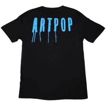 Mercancía Lady Gaga: Lady Gaga Unisex T-shirt: Artpop Goggles (back Print) (small) S