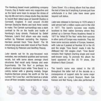 2CD Lake:  Lake / Lake II /  Paradise Island