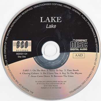 2CD Lake:  Lake / Lake II /  Paradise Island
