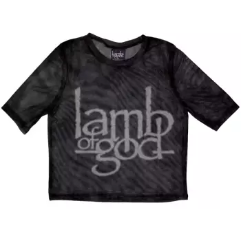 Mujeres Crop Top Logo Lamb Of God