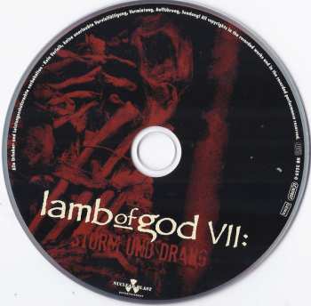 CD Lamb Of God: VII: Sturm Und Drang LTD | DIGI