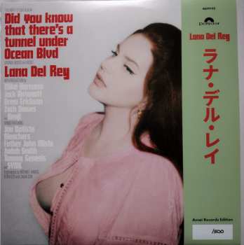 2LP Lana Del Rey: Did You Know That There's A Tunnel Under Ocean Blvd CLR | LTD