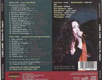 2CD Lana Lane: Return To Japan