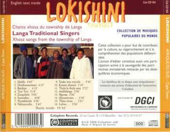 CD Langa Traditional Singers: Lokishini Township (Chants Xhosa Du Township De Langa)