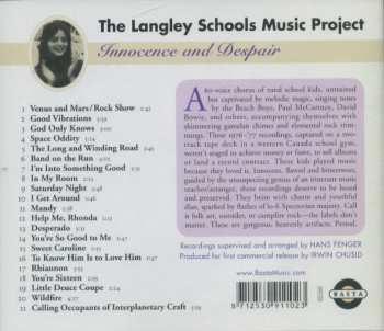 CD Langley Schools Music Project: Innocence & Despair
