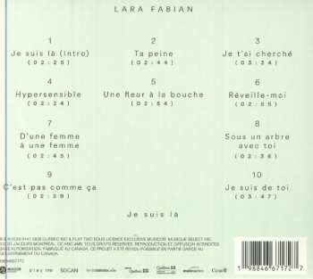 CD Lara Fabian: Je Suis Là