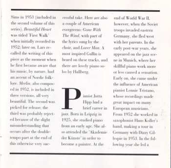 CD Lars Gullin: 1954/55 Vol 3 Late Summer