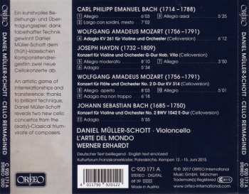 CD Wolfgang Amadeus Mozart: #Cello Reimagined