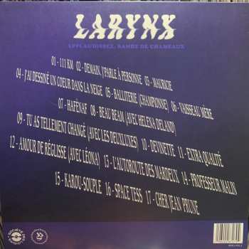 LP Larynx: Applaudissez Bande De Chameaux