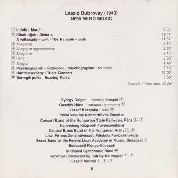CD László Dubrovay: New Wind Music