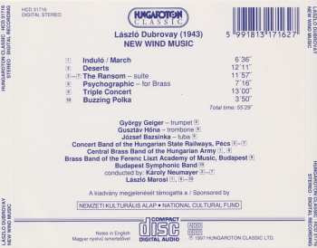 CD László Dubrovay: New Wind Music