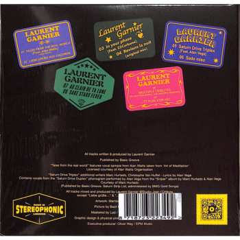 CD Laurent Garnier: 33 Tours Et Puis S'en Vont