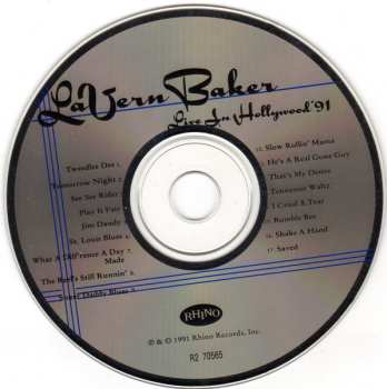 CD LaVern Baker: Live In Hollywood '91
