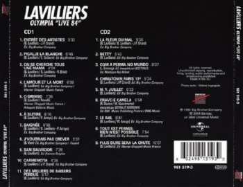 2CD Bernard Lavilliers: Olympia "Live 84"