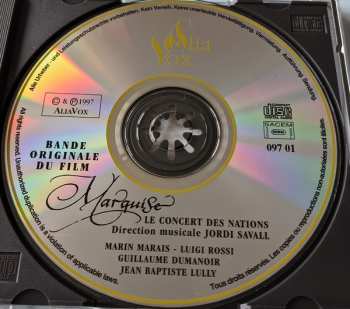 CD Jordi Savall: Bande Originale Du Film Marquise