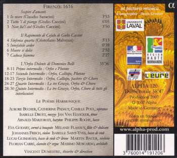 CD Vincent Dumestre: Firenze 1616