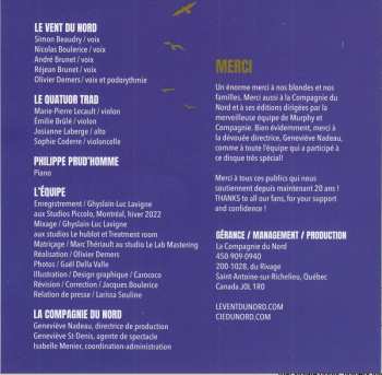 CD Le Vent Du Nord: Les Voix Du Vent