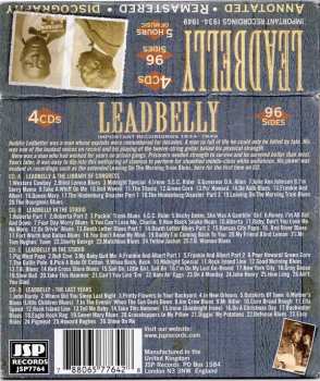 4CD/Caja Leadbelly: Important Recordings 1934 - 1949