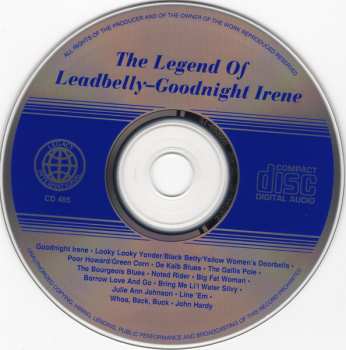 CD Leadbelly: The Legend Of Leadbelly: Goodnight Irene