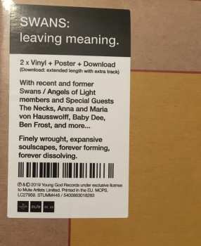 2LP Swans: Leaving Meaning.