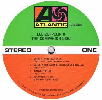 2LP Led Zeppelin: Led Zeppelin II DLX