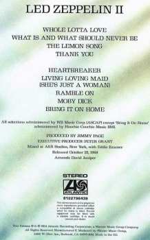 2LP Led Zeppelin: Led Zeppelin II DLX