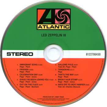 2LP/2CD/Caja Led Zeppelin: Led Zeppelin III DLX