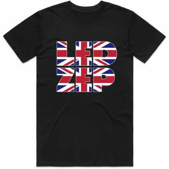Mercancía Led Zeppelin: Tričko Union Jack Type  S
