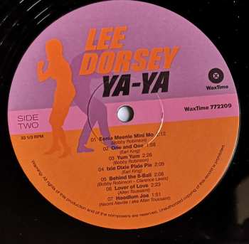 LP Lee Dorsey: Ya! Ya! LTD