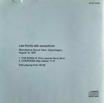 CD Lee Konitz: Lone-Lee
