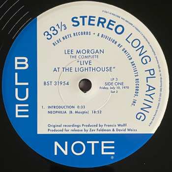 12LP/Caja Lee Morgan: The Complete Live At The Lighthouse (Hermosa Beach, California) LTD | NUM