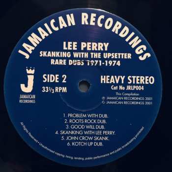 LP Lee Perry: Skanking With The Upsetter - Rare Dubs 1971-1974