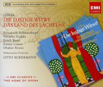 3CD Elisabeth Schwarzkopf: Die lustige Witwe / Das Land Des Lächelns