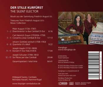 CD Leipziger CembaloDuo: Der Stille Kurfürst - The Silent Elector