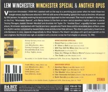 CD Lem Winchester: Winchester Special & Another Opus