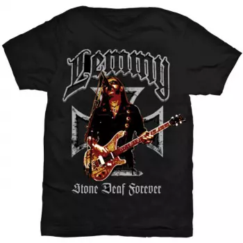 Camiseta Iron Cross Stone Deaf Forever 