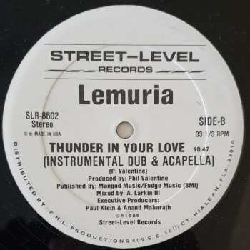 Album Lemuria: Thunder In Your Love (Remix)