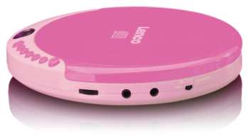 Técnica de áudio Lenco CD-011BU Růžová