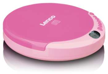 Técnica de áudio Lenco CD-011BU Růžová