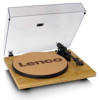 Técnica de áudio Lenco LBT-335BA Dřevo + Ortofon 2M Red