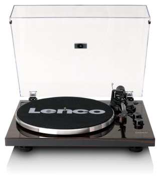 Técnica de áudio Lenco LBT-345WA Ořech + Ortofon 2m Red