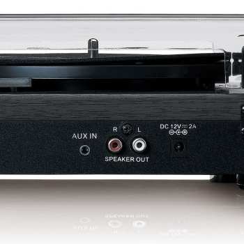 Técnica de áudio Lenco LS-100BK Černá