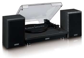 Técnica de áudio Lenco LS-100BK Černá