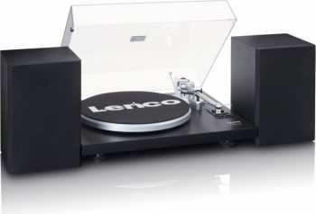 Técnica de áudio Lenco LS-500BK - Gramofon s reproduktory