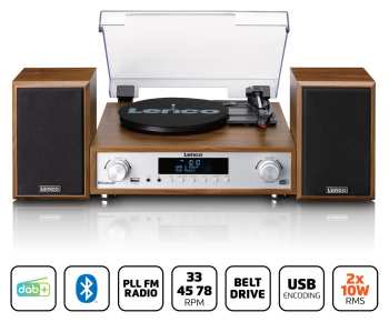 Técnica de áudio Lenco MC-160WD