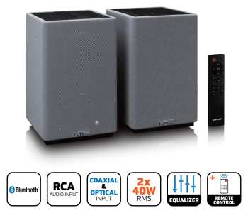 Técnica de áudio Lenco SPB-240BKGY